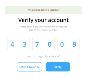 verify account