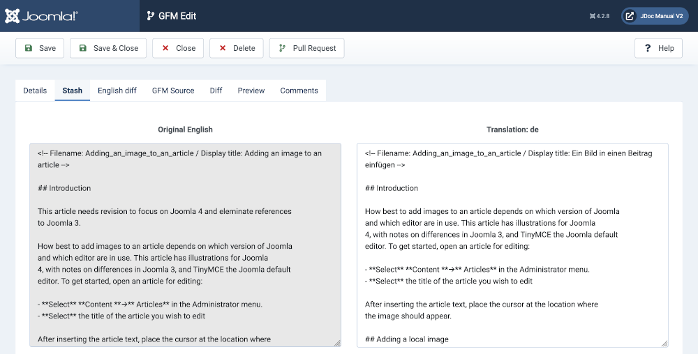 translate english to german