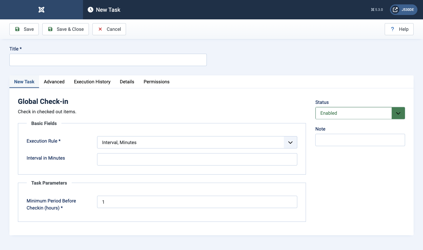 joomla update notification parameters