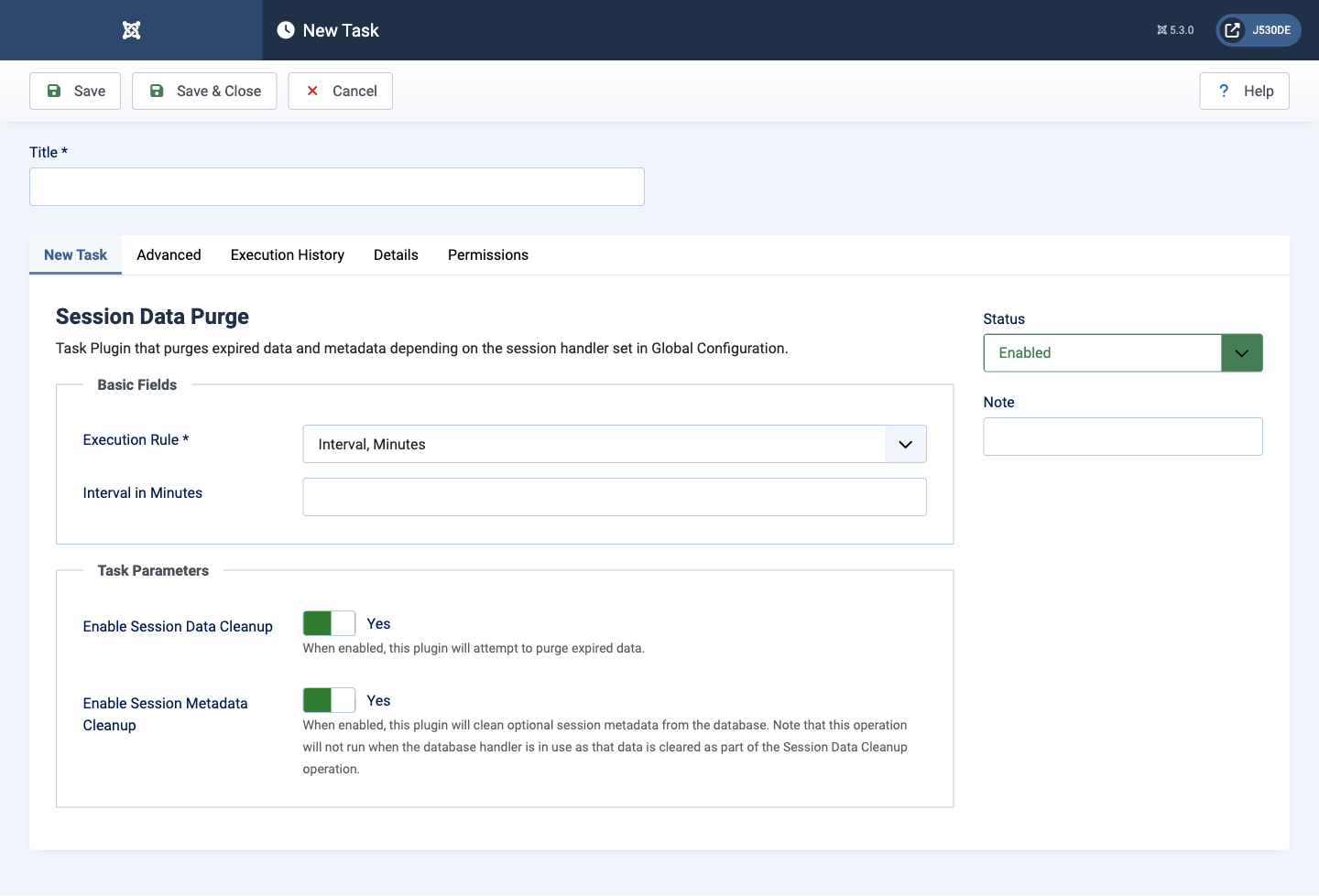 joomla update notification parameters