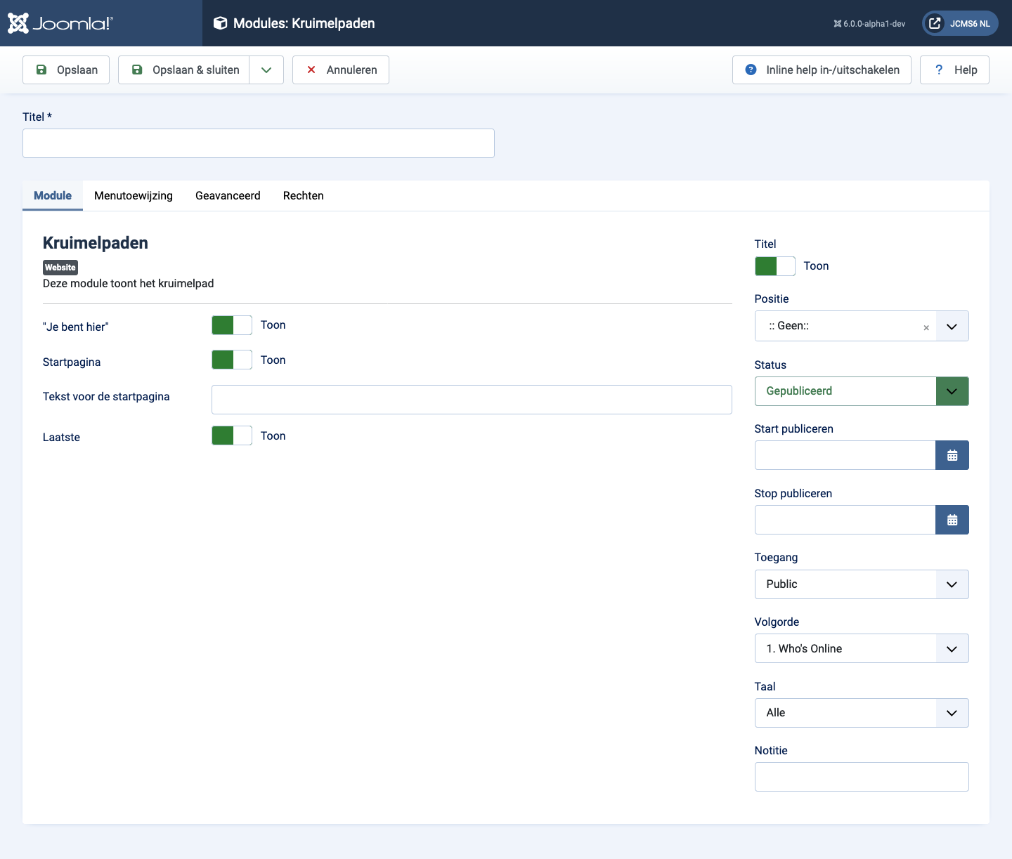 module breadcrumb-tab