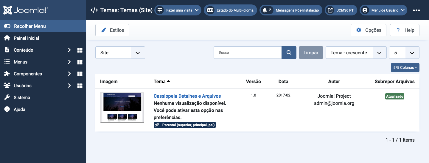 Modelos lista de modelos de site