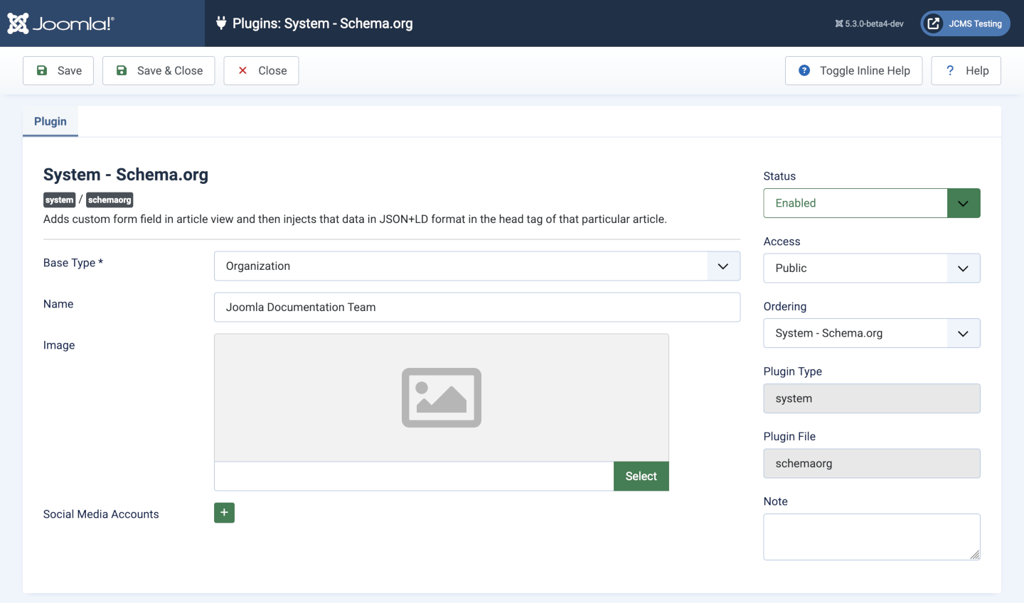 edit system schema org plugin
